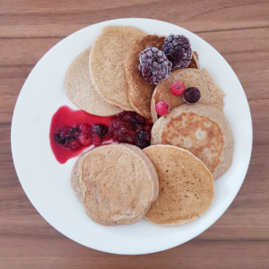 Gezonde lactosevrije havermout pannenkoekjes